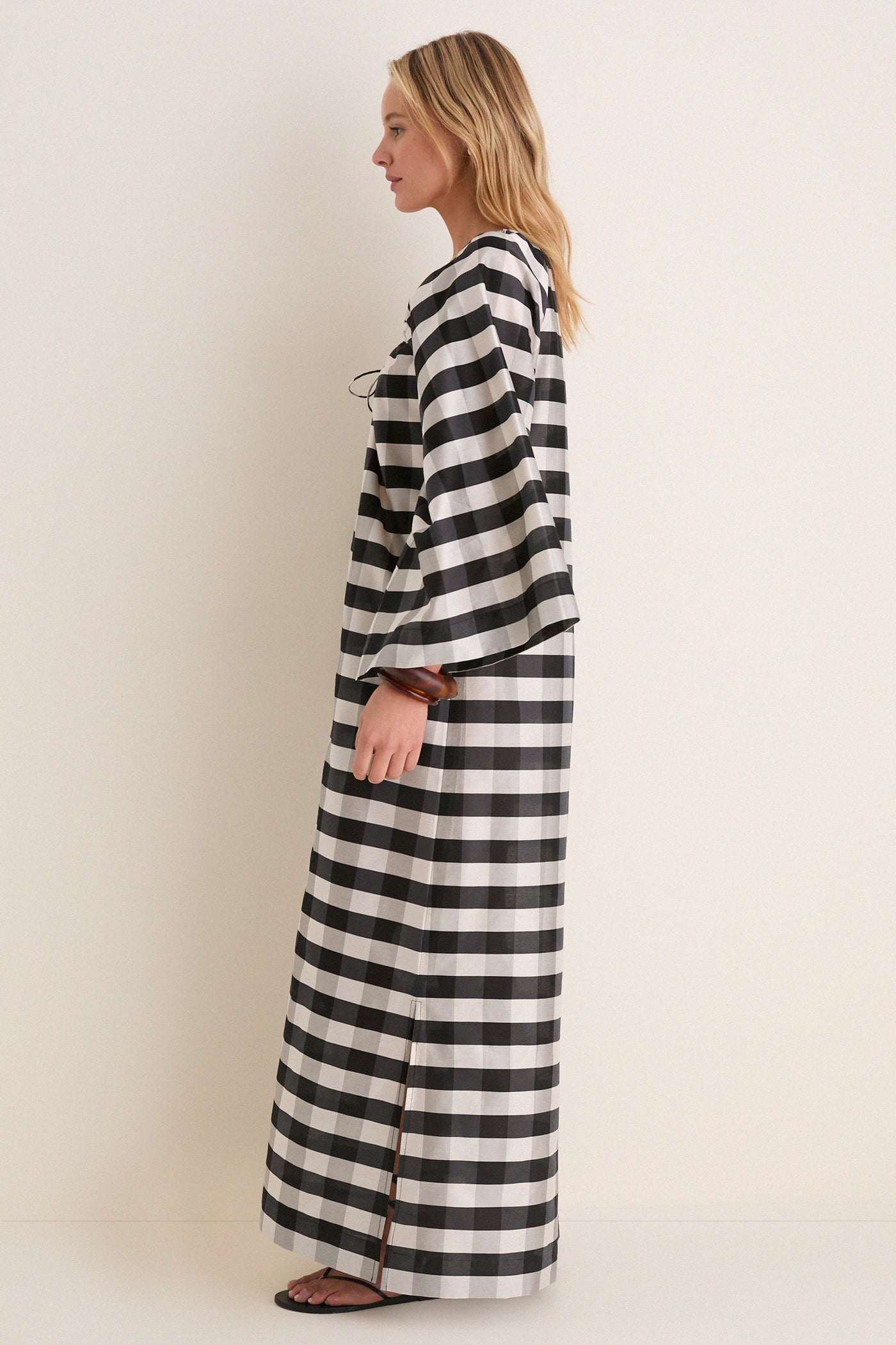 Midnight Check Claudine Dress Tuckernuck Midnight Check / S