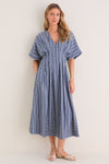 Navy Stripe Darren Dress