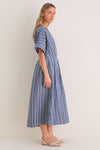 Navy Stripe Darren Dress