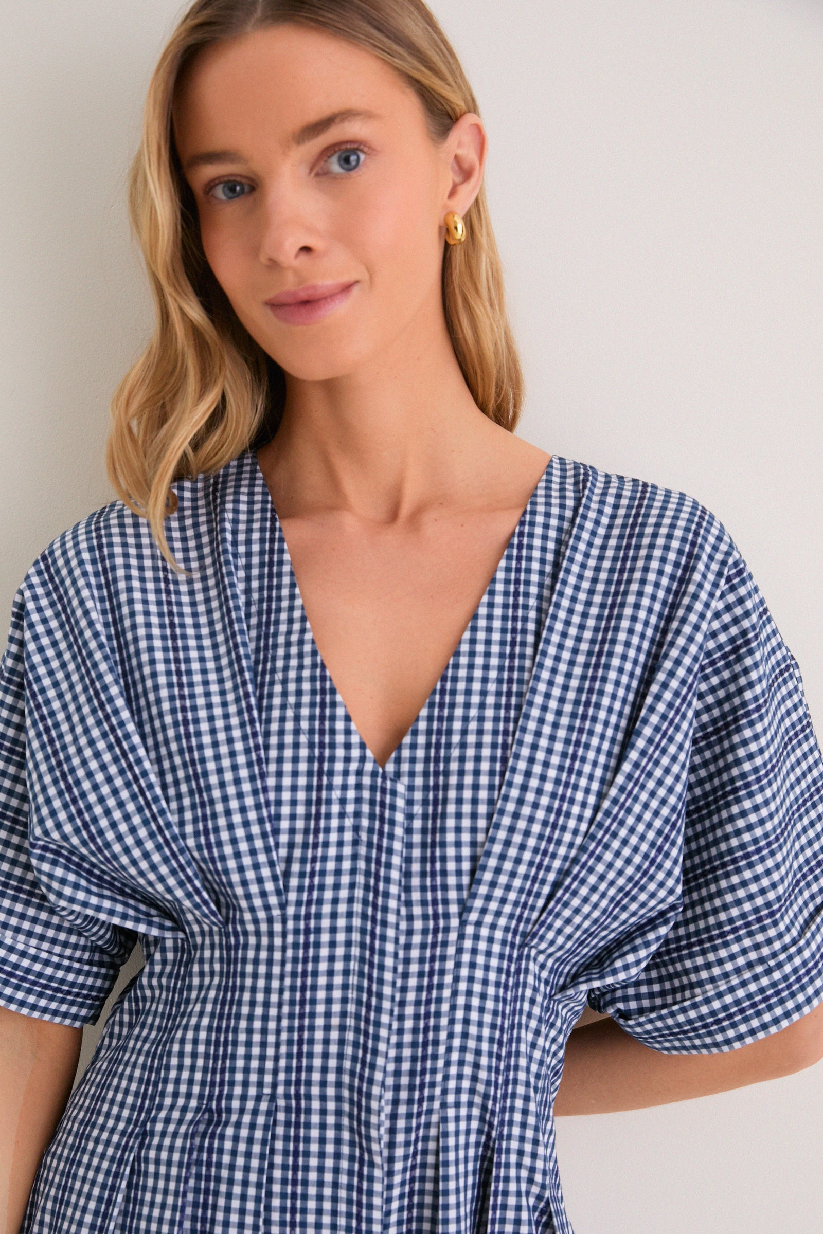Navy Stripe Darren Dress