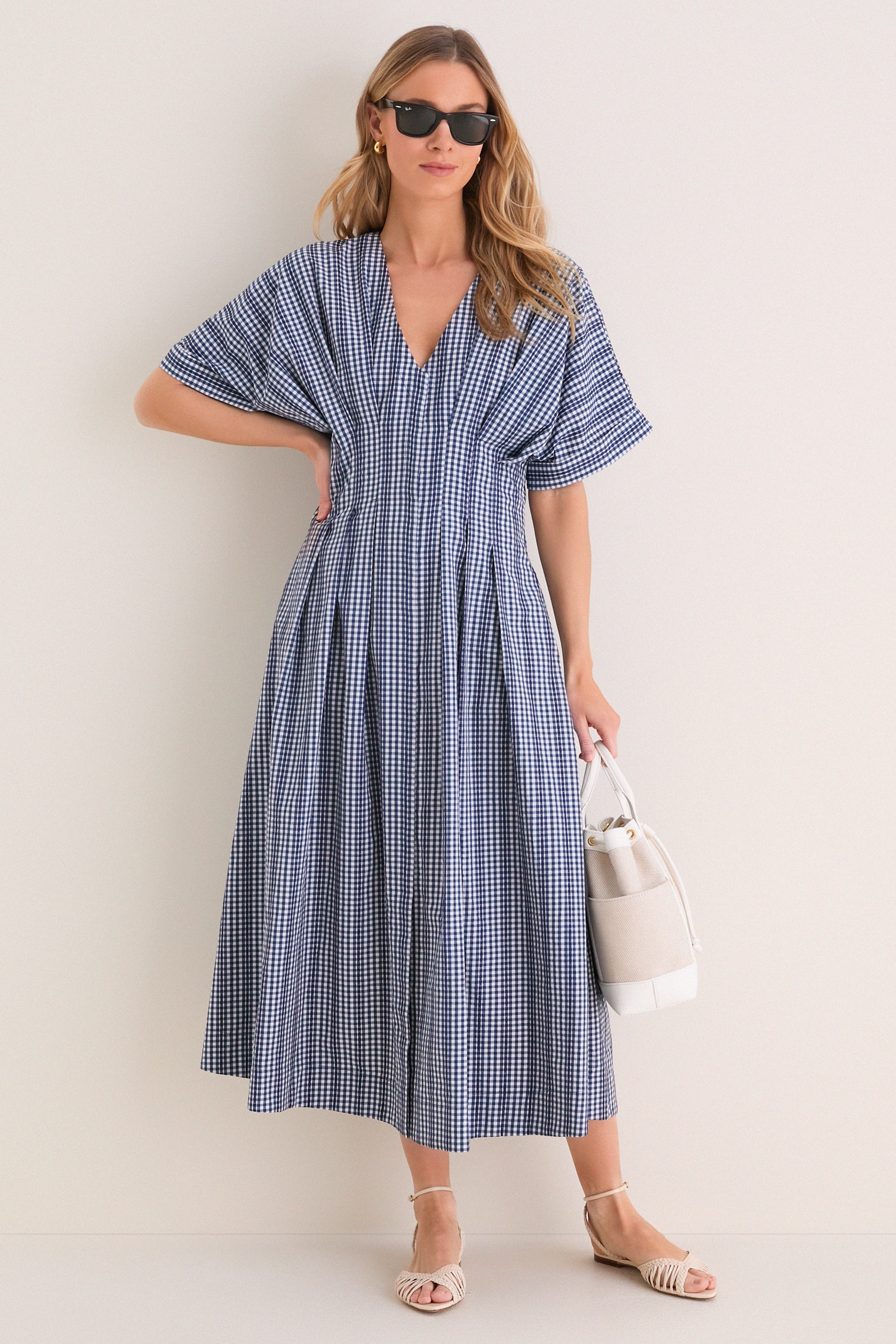Navy Stripe Darren Dress | Tuckernuck