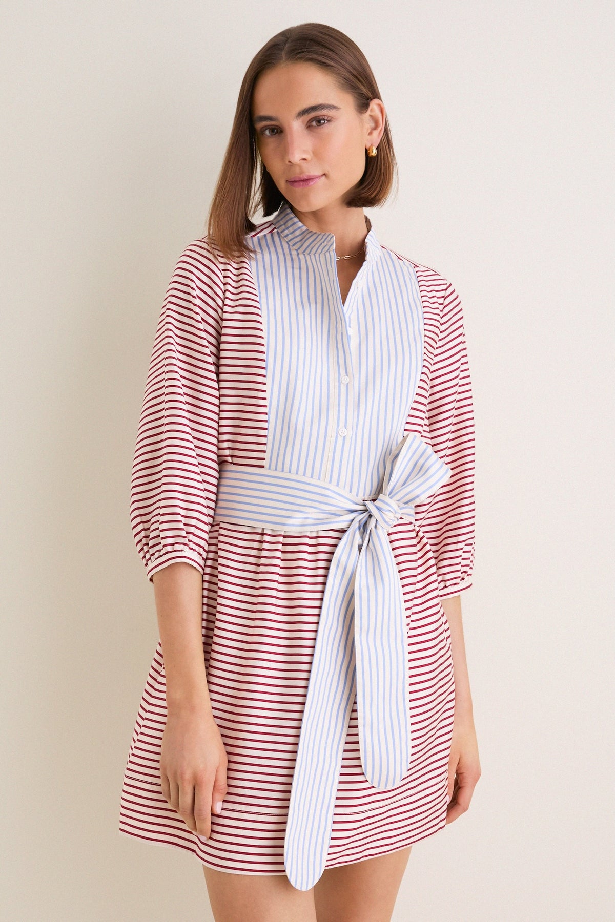 Cisco Stripe Calliope Mini Dress