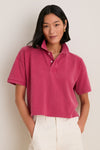 Americana Red Pique Holmes Boyfriend Polo