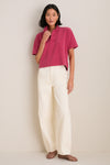 Americana Red Pique Holmes Boyfriend Polo