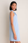 Light Blue Pique Margaret Polo Dress