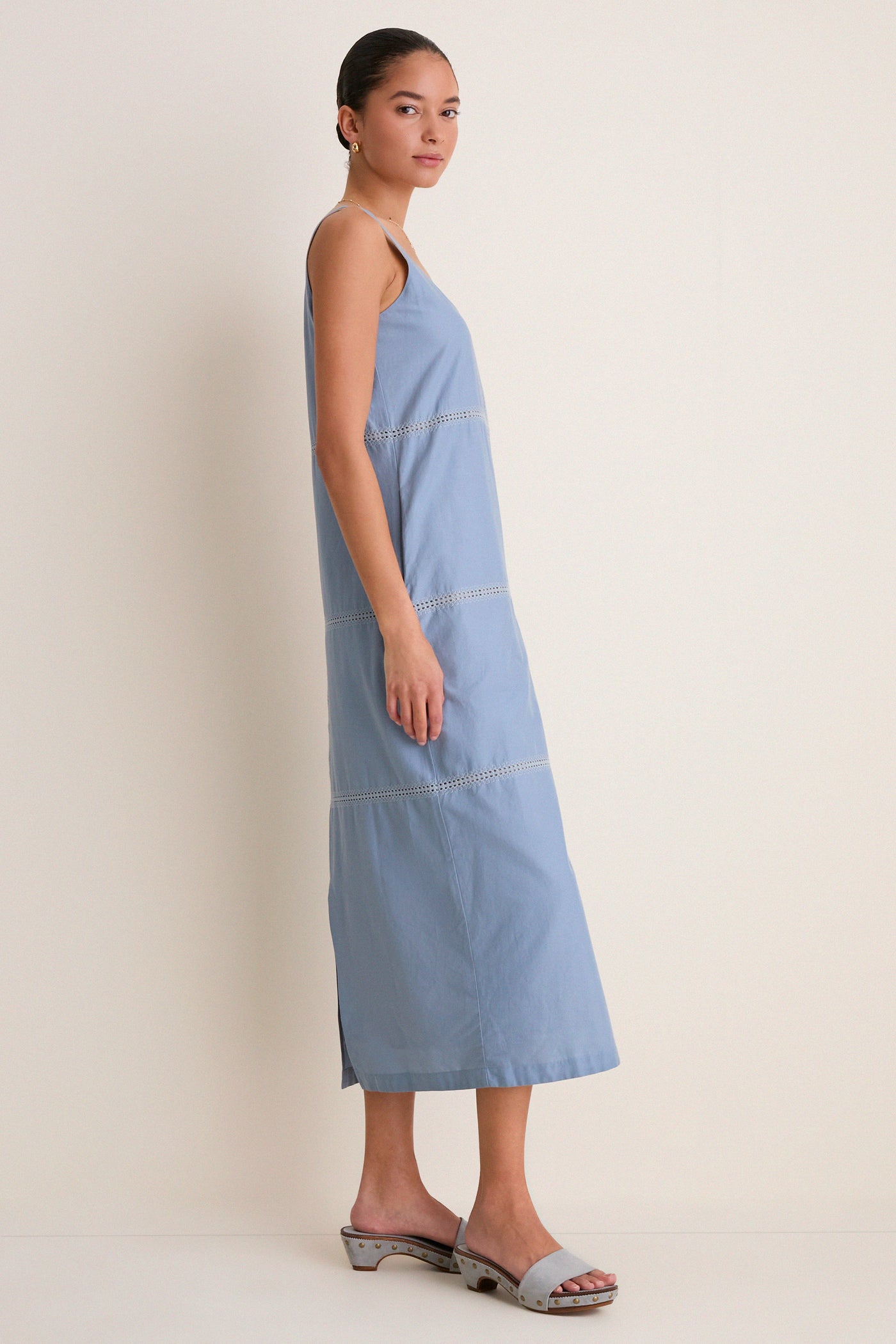 Maison Blue Eyelet Violette Column Dress | Tuckernuck Maison Blue Eyelet Violette Column Dress | Tuckernuck