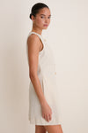 Stone Chino Rhoda Mini Dress