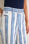 Blue Stripe Pascal Pant