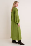 Cedar Green Button Down Granier Dress