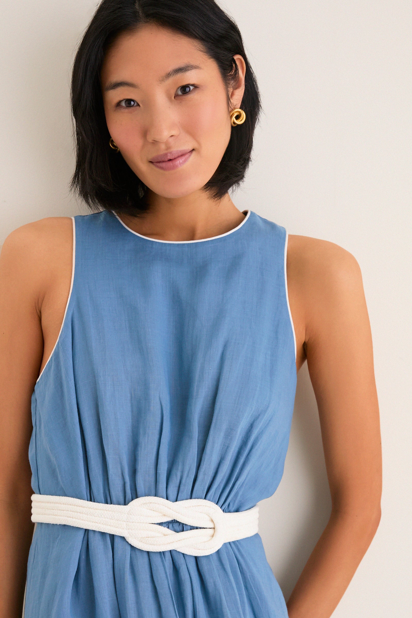 Tuckernuck Provincial Blue Rope Belt Leonie Dress Provincial Blue / M