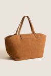 Camel Suede Blaine Tote