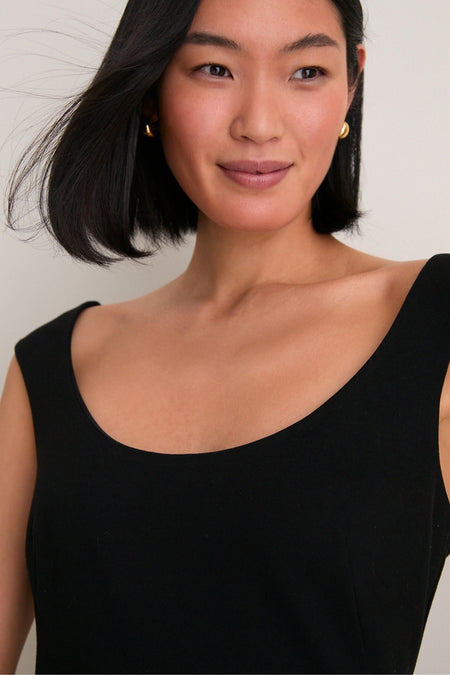 Noir Romy Midi Dress