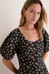 Yayoi Black and Camel Anni Scoop Mini