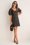 Yayoi Black and Camel Anni Scoop Mini