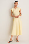 Double Cream Gisa Zip Dress