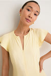 Double Cream Gisa Zip Dress
