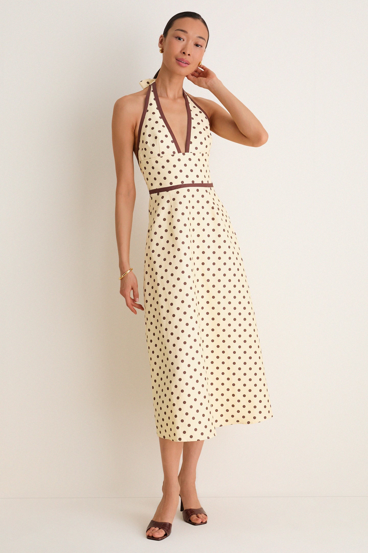 Vanilla and Chocolate Bowie Dress