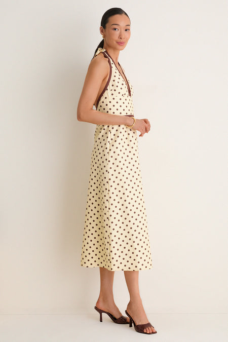 Vanilla and Chocolate Bowie Dress