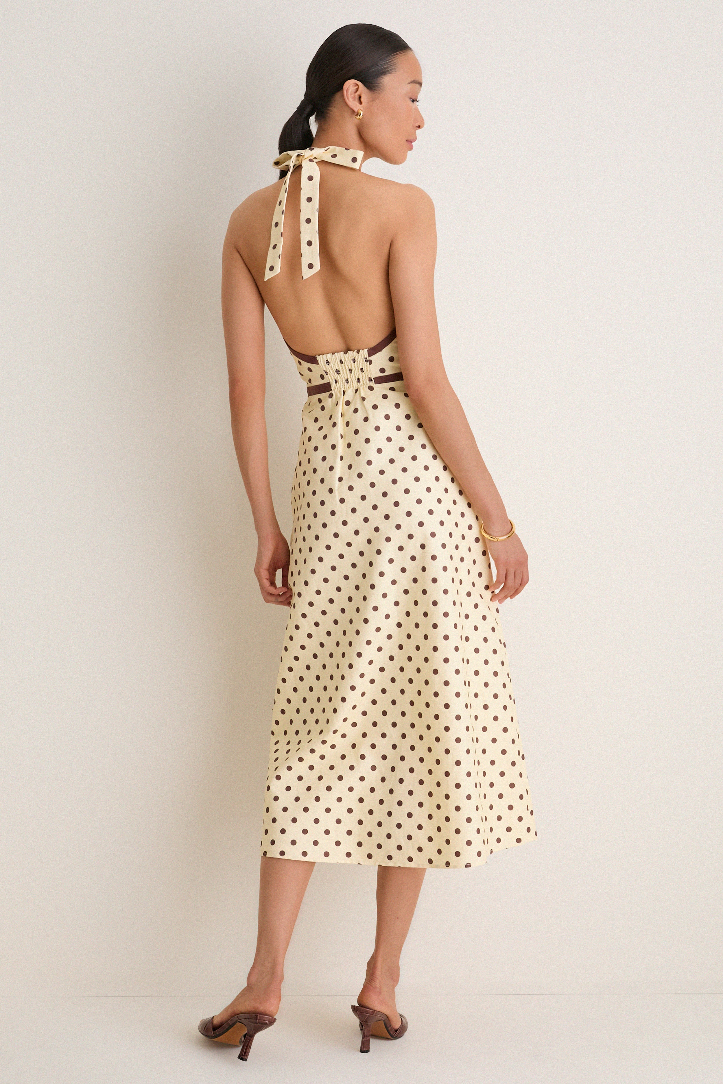 Vanilla and Chocolate Bowie Dress