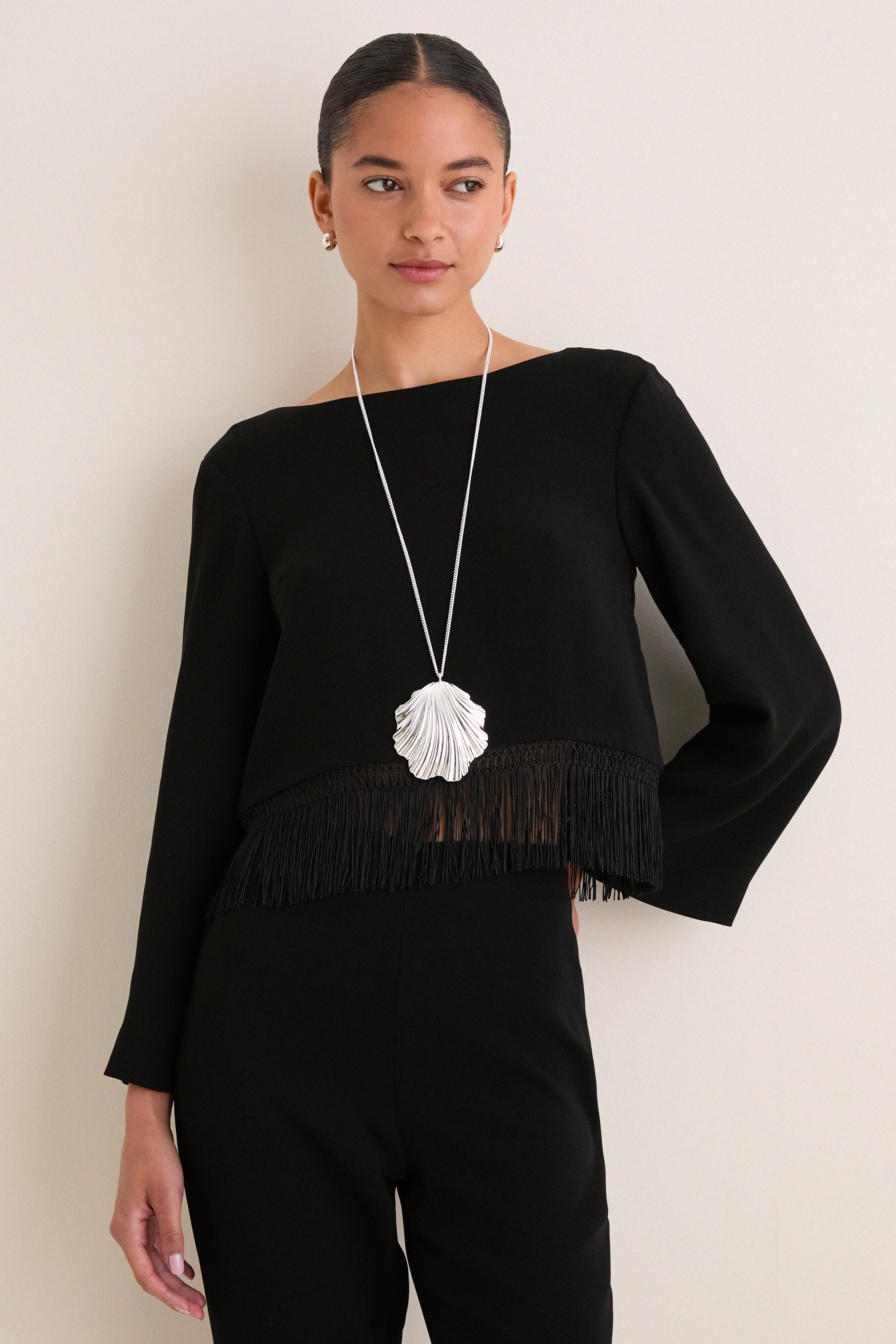 Black Bianca Blouse | POSSE