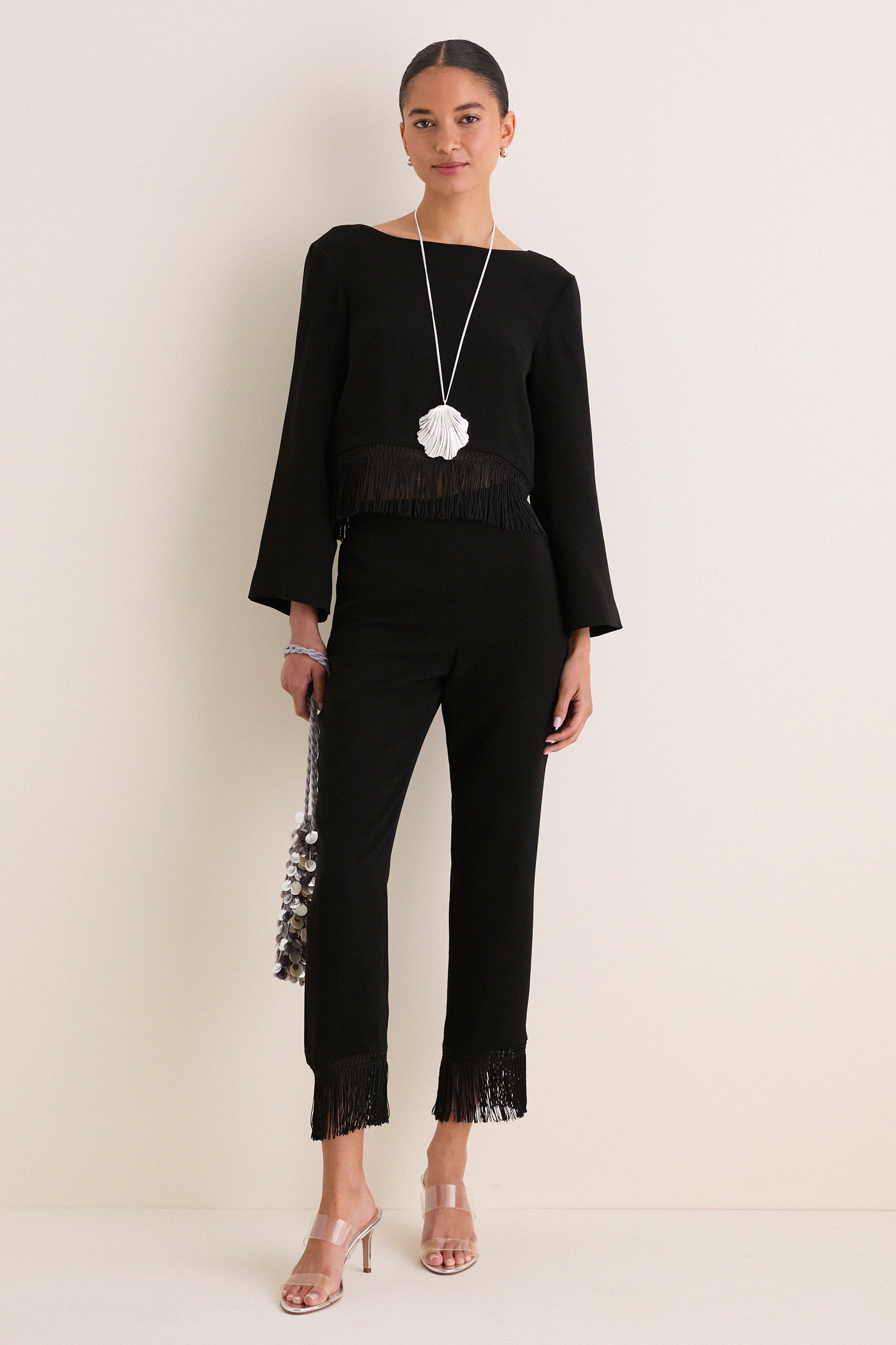 Black Bianca Blouse | POSSE