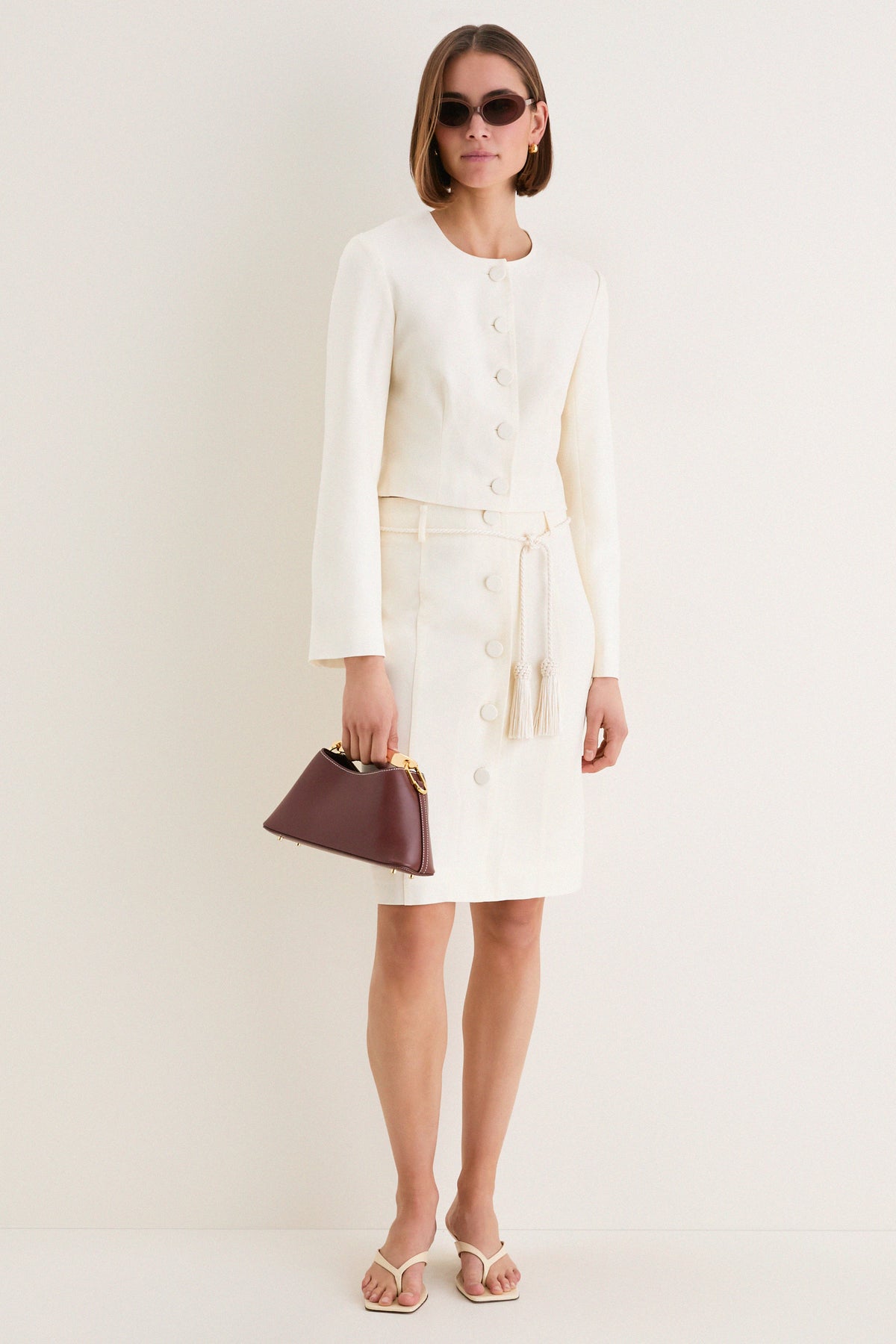 POSSE Cream Elspeth Jacket Cream / L