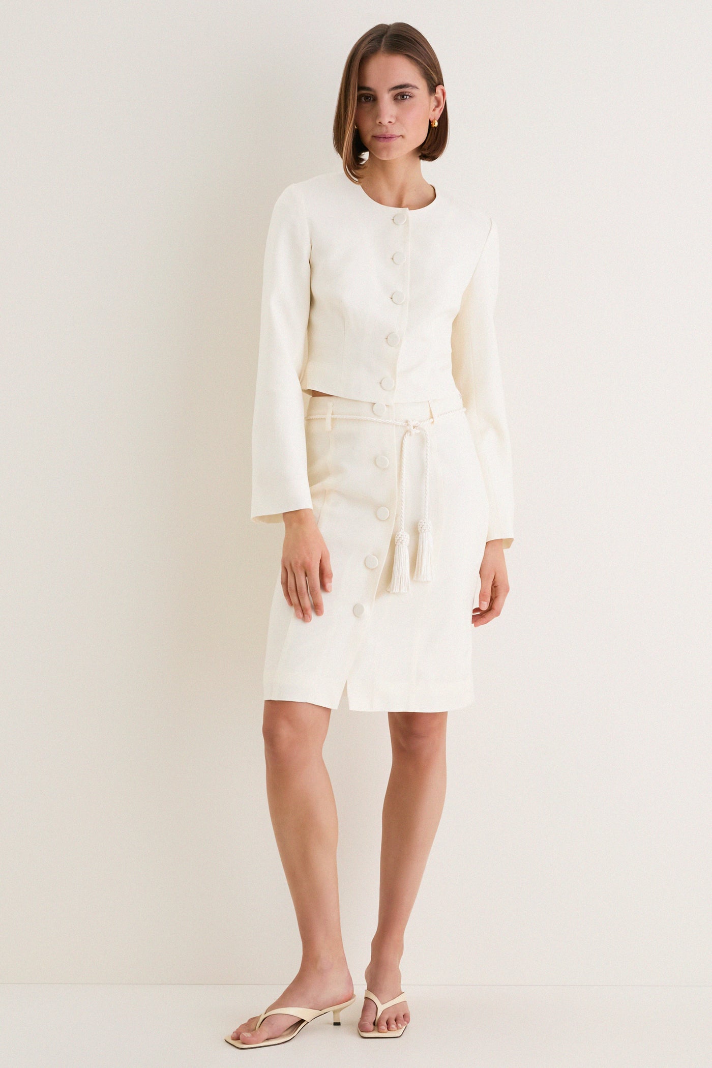 POSSE Cream Elspeth Jacket Cream / L