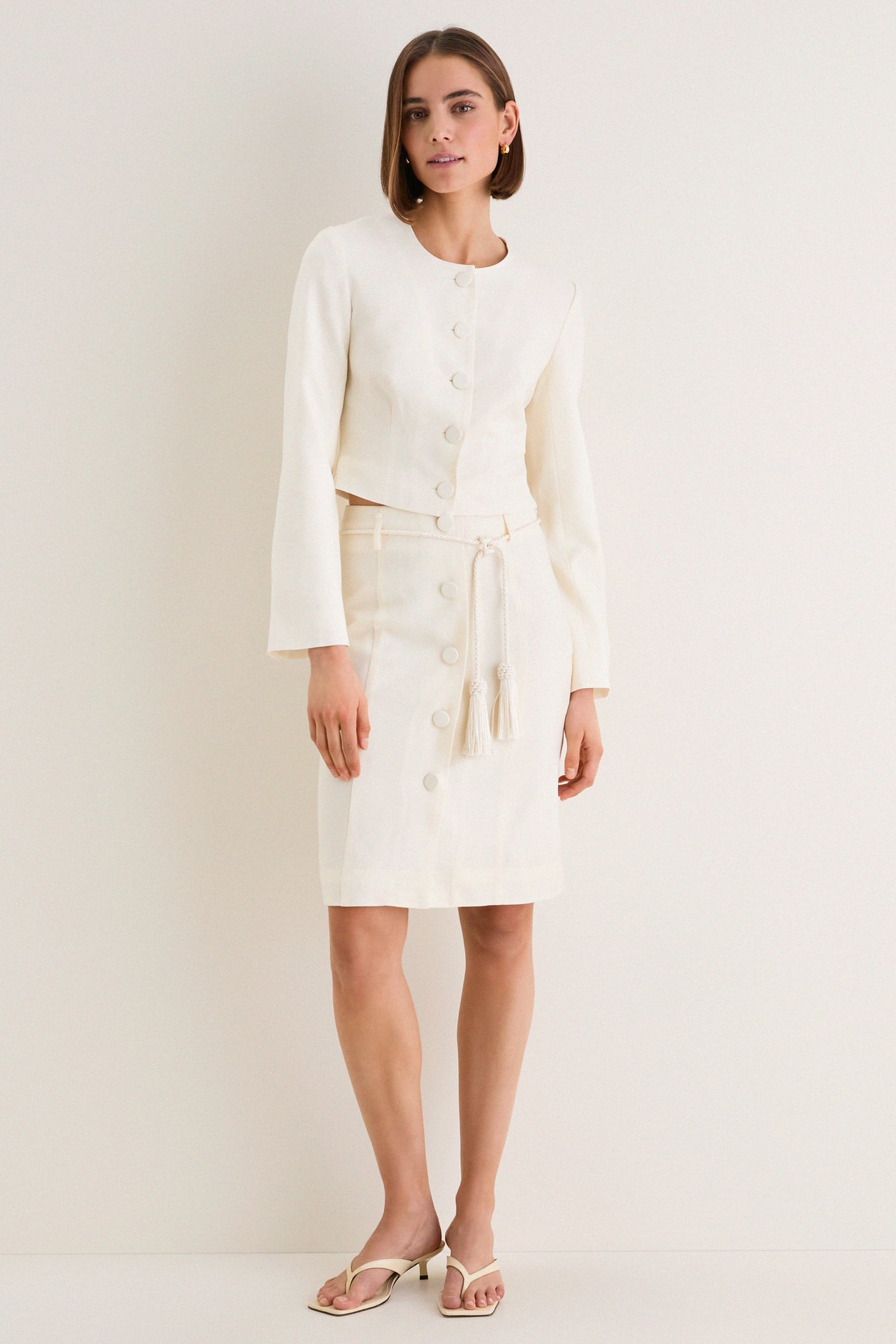Cream Elspeth Skirt
