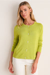 Chartreuse Rae Cardigan