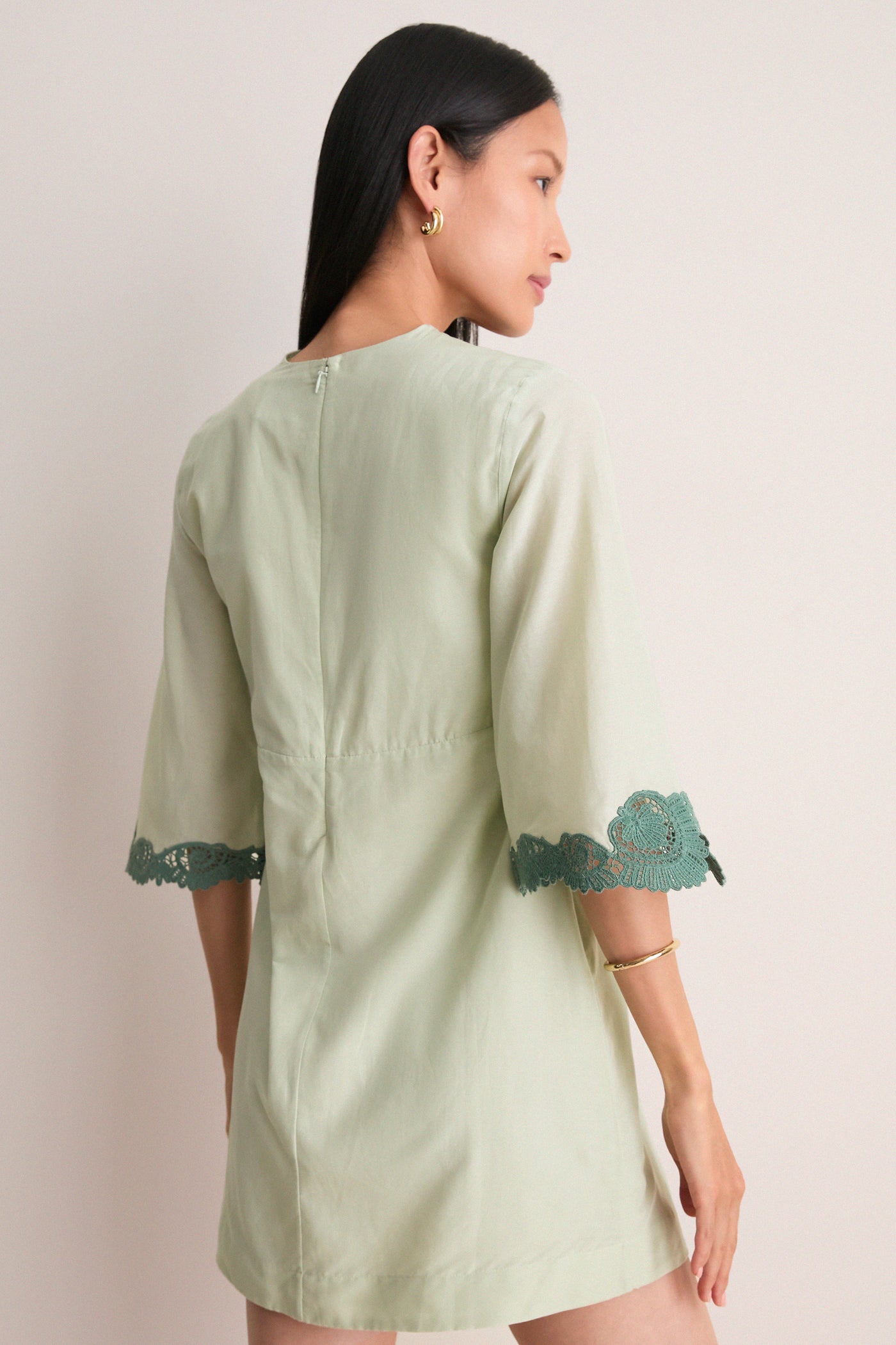 Green Darya Caftan
