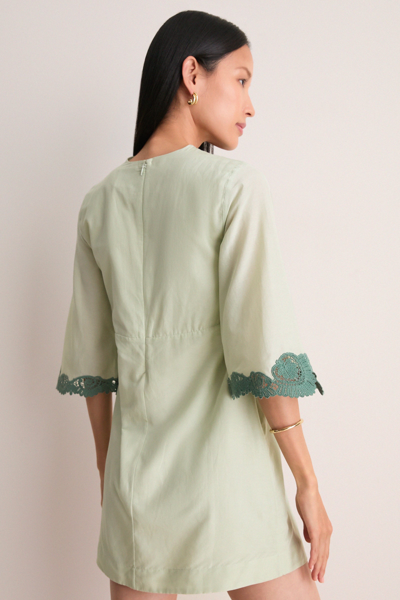 Green Darya Caftan