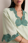Green Darya Caftan