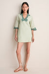 Green Darya Caftan