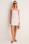 Watercolour Floral Charlotte Mini Dress