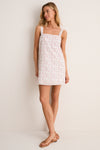 Watercolour Floral Charlotte Mini Dress