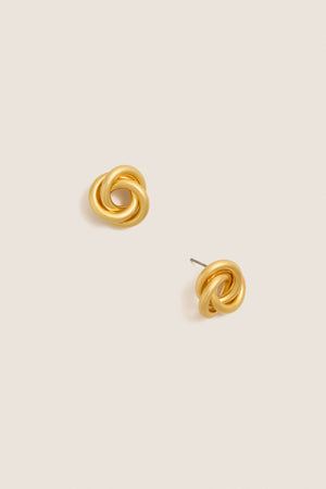 Gold Trinity Studs