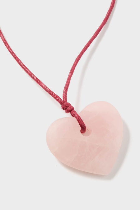 Blush Semi Precious Quartz Amelie Necklace