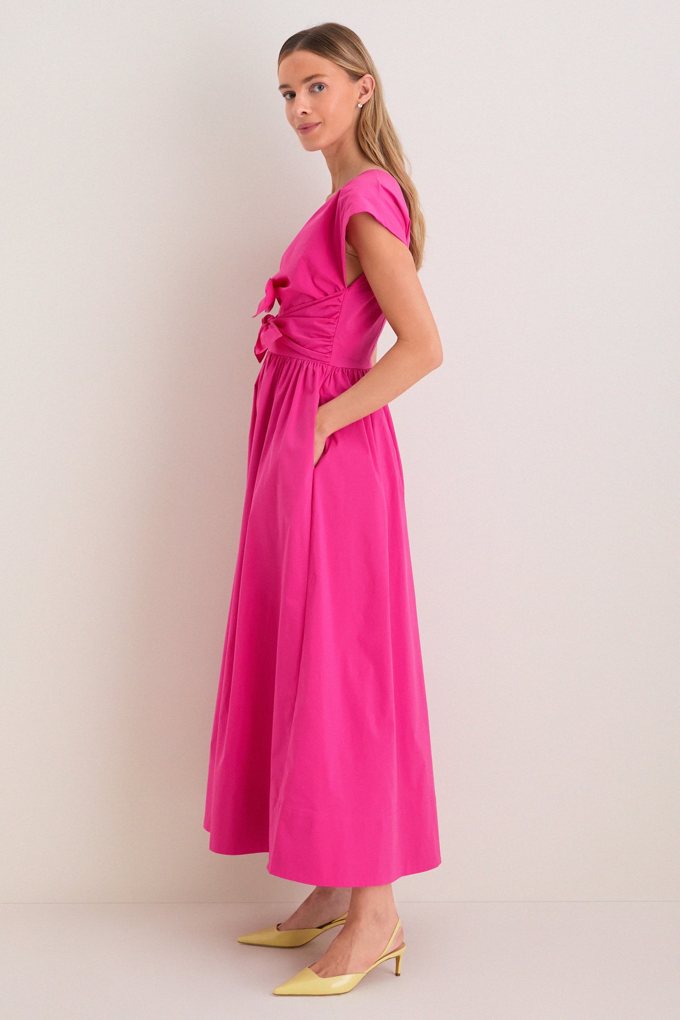hunter bell april dress pink April Dress