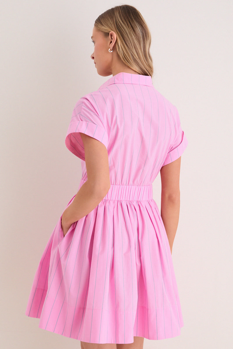 Watermelon Stripe Howard Dress
