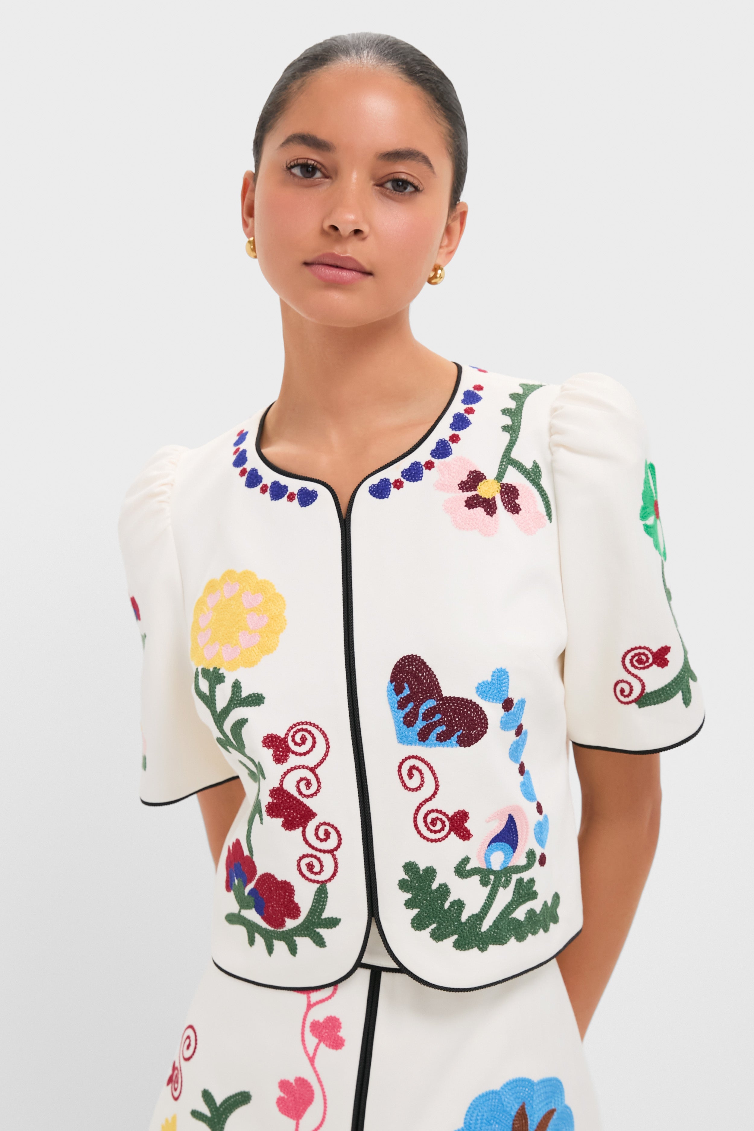トップス ny_bellamonte Stitchtopia Beeson Top | Hunter Bell