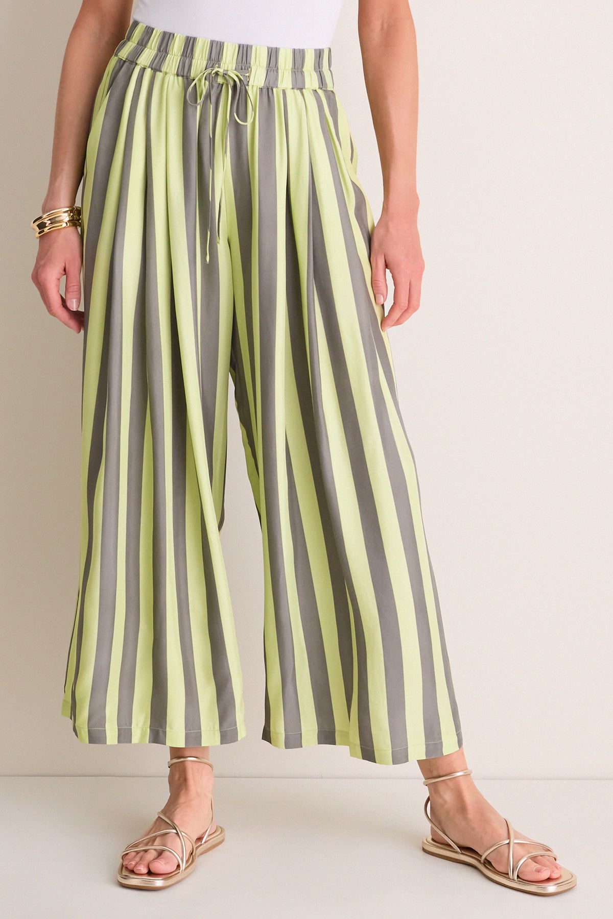 Evergreen Stripe Cyprus Pant