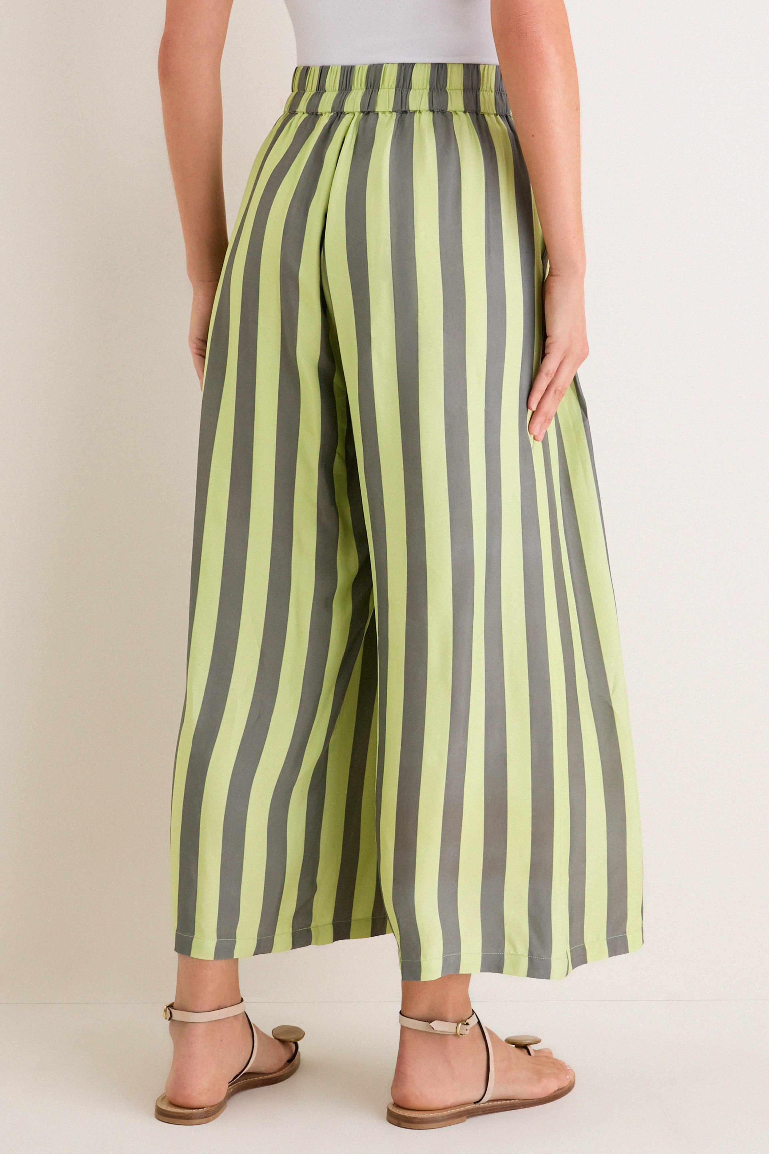 Evergreen Stripe Cyprus Pant