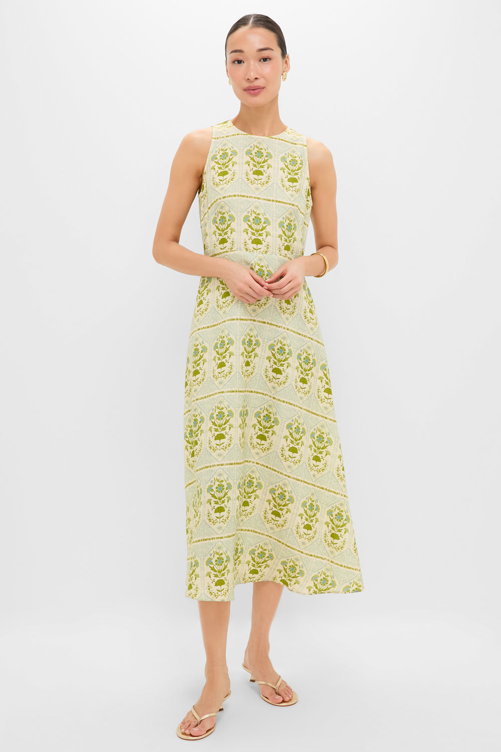 Green Trellis Faith Dress