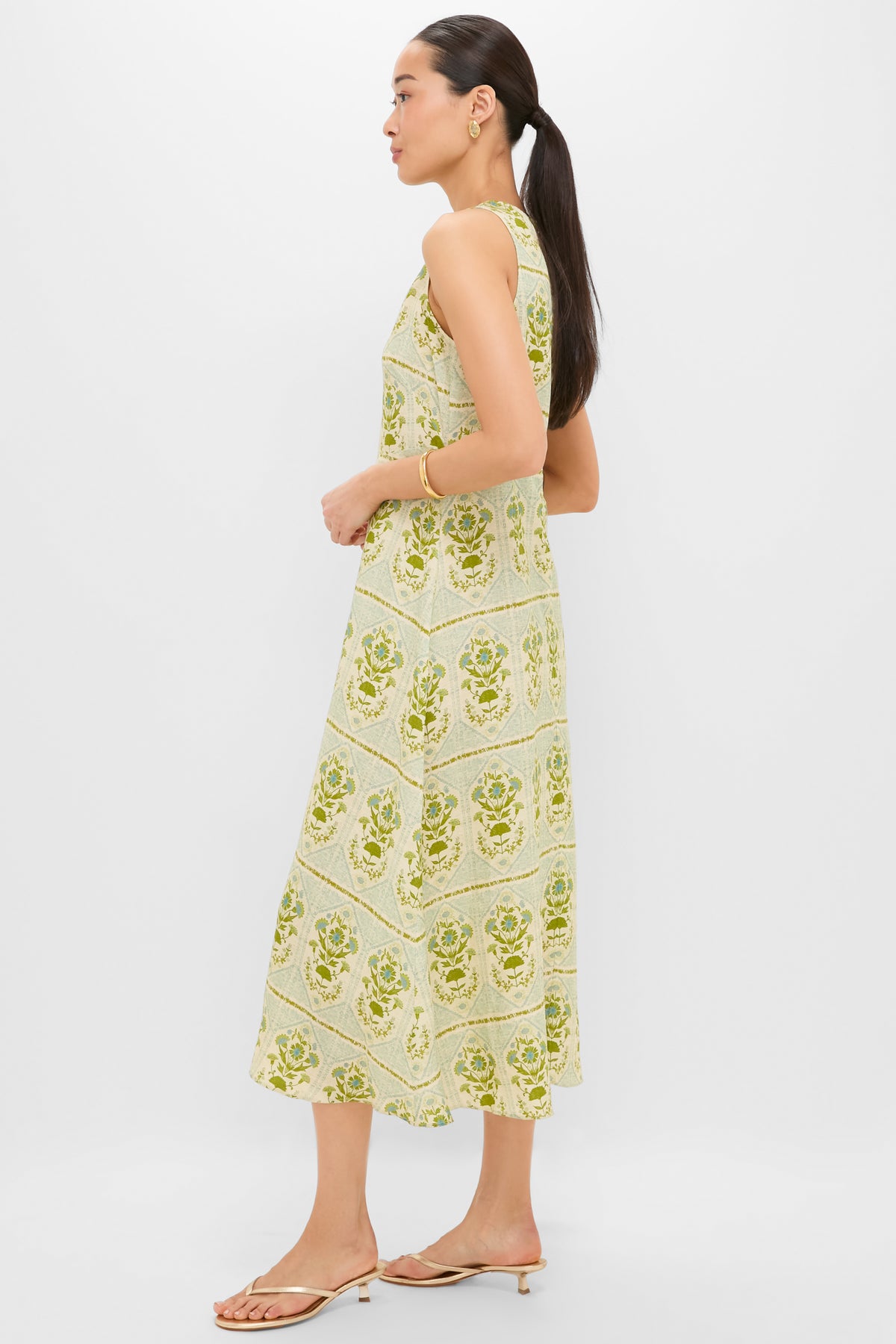 Green Trellis Faith Dress