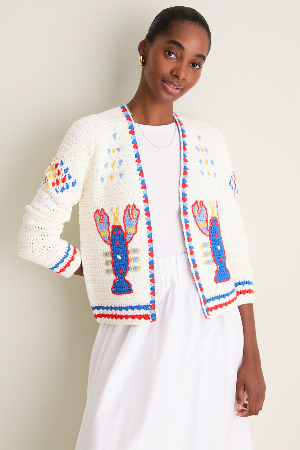 Lobster Multi Callen Cardigan