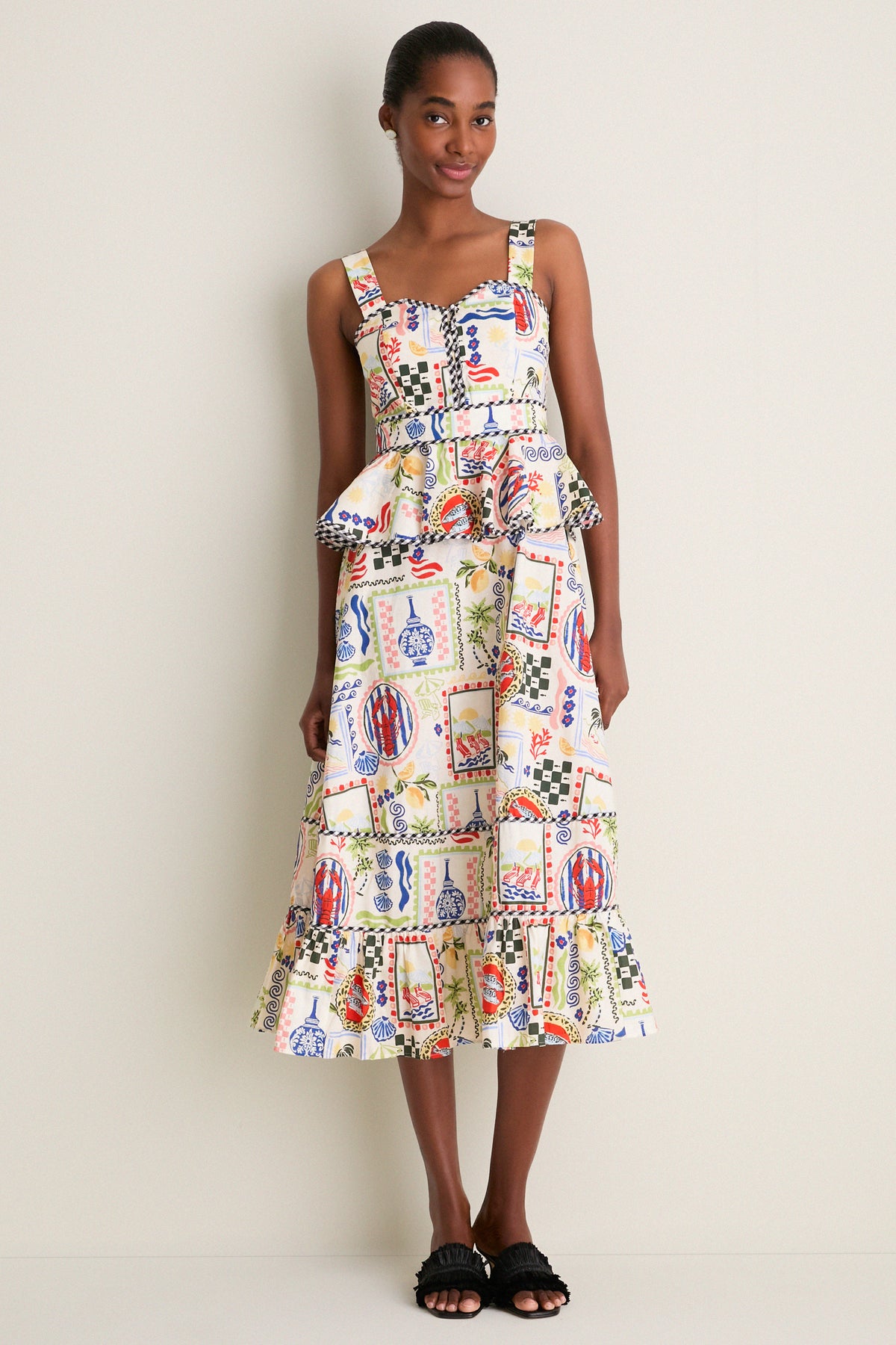 Coastal Conversation Lacey Dress