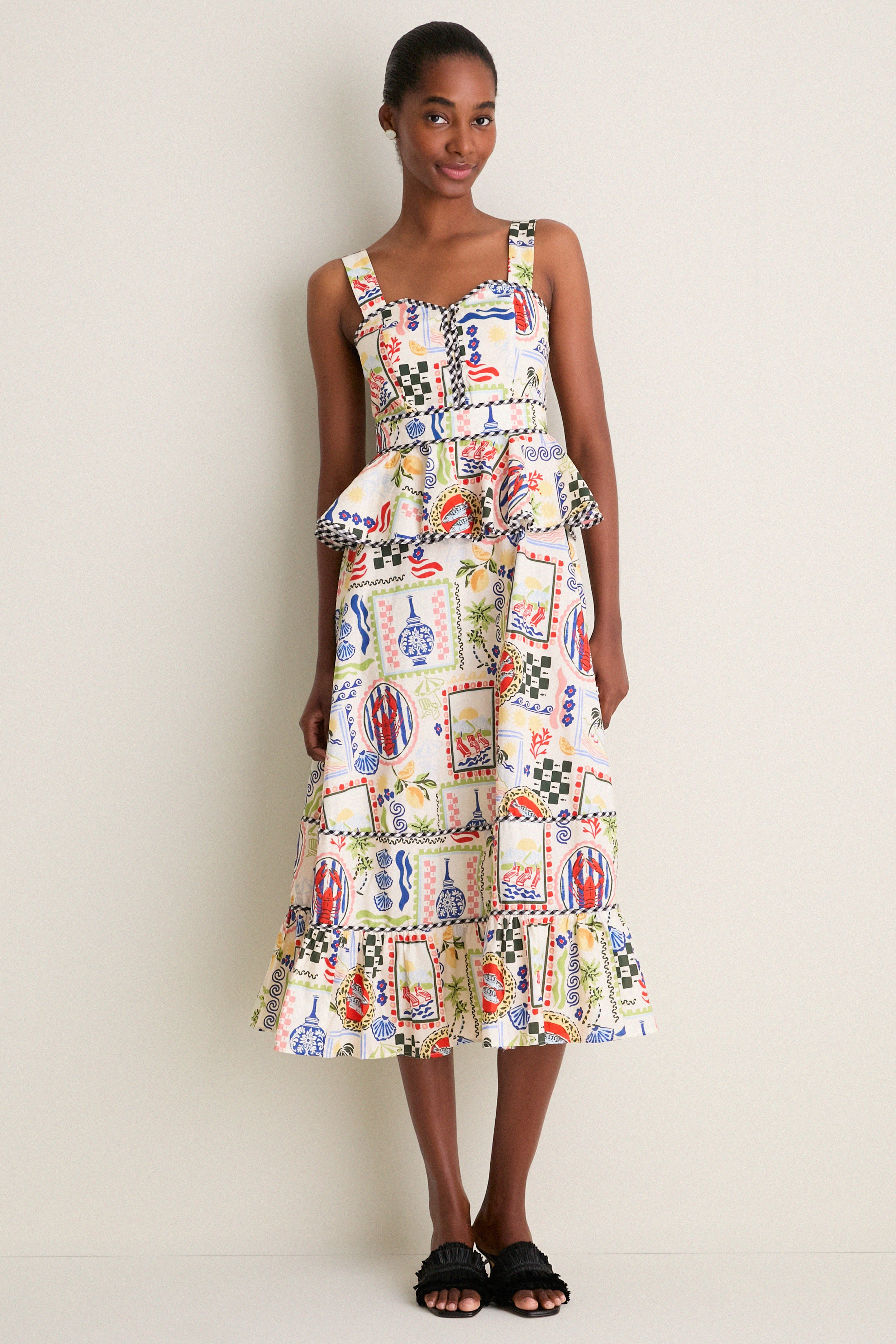 Coastal Conversation Lacey Dress