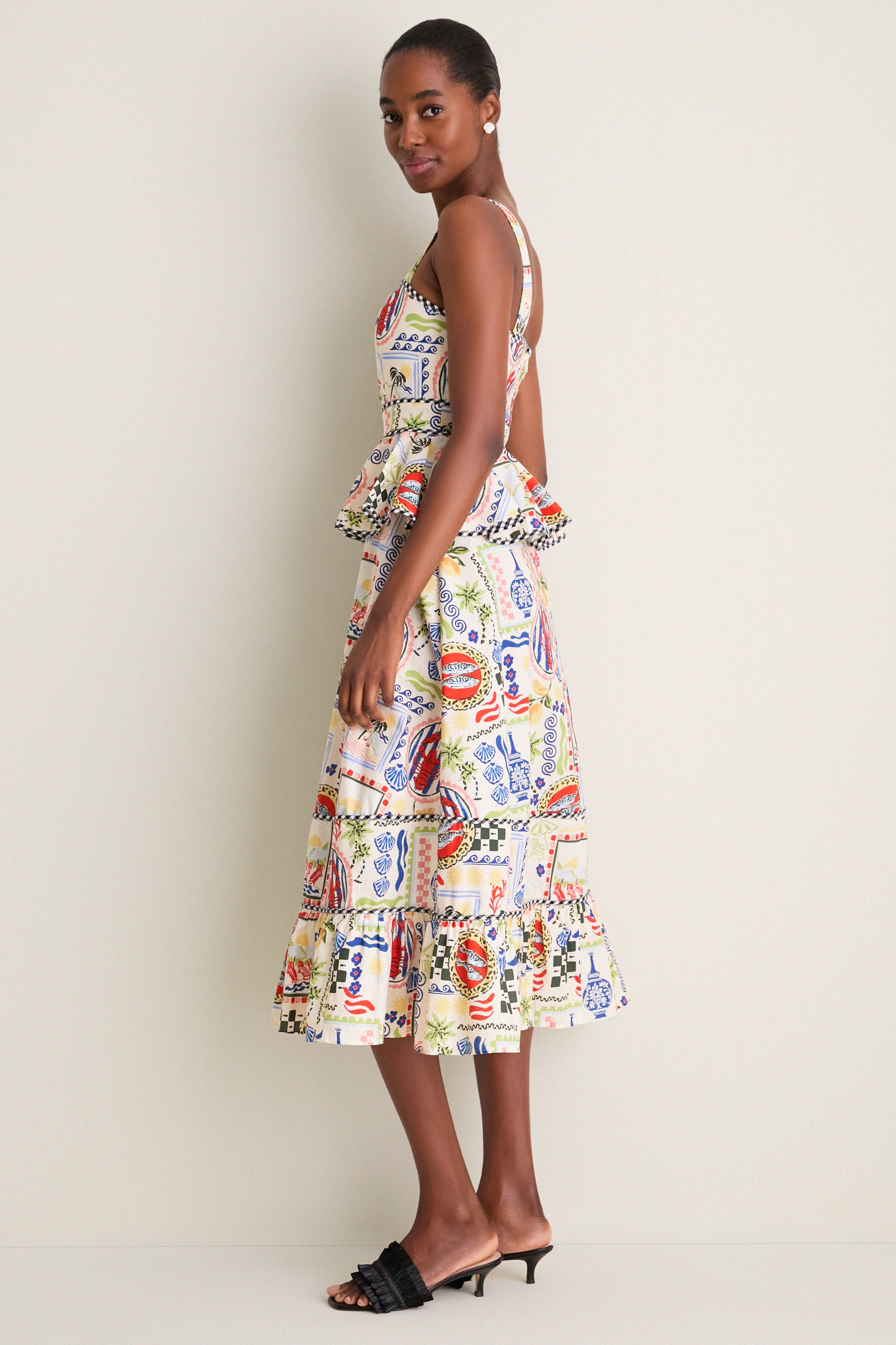 Coastal Conversation Lacey Dress