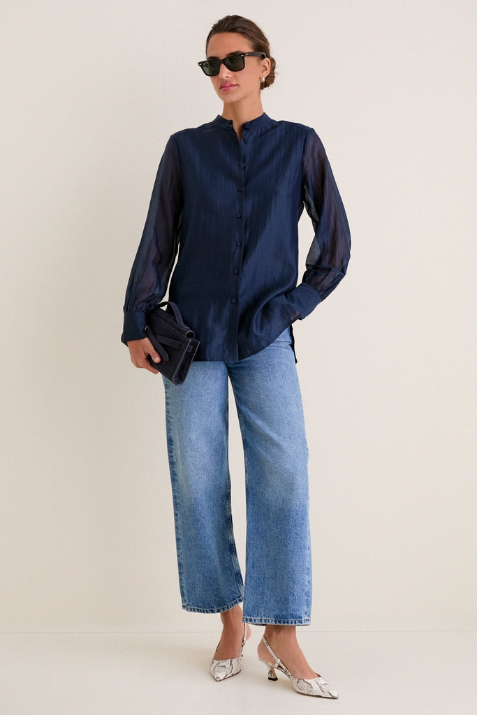 Ink Organza Camelot Tunic