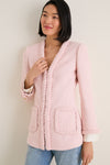 First Blush Braided Trim Shay Jacket